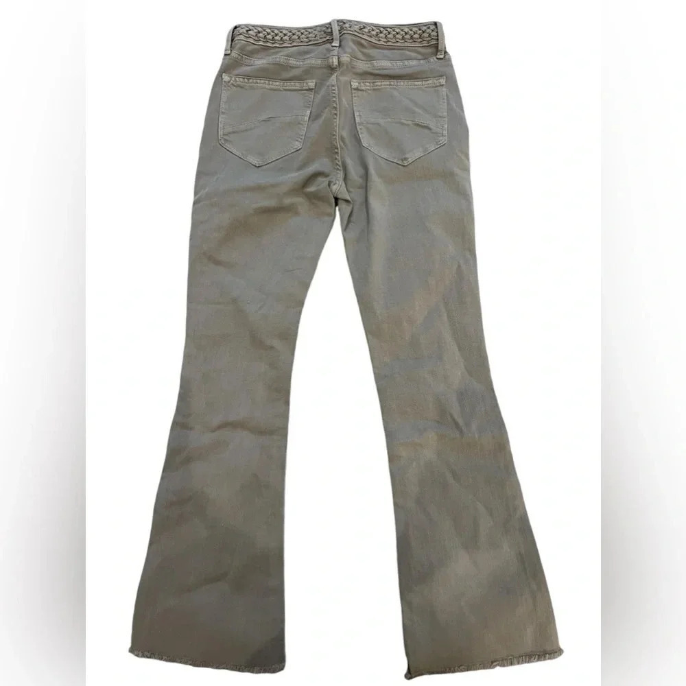 NWT DRIFTWOOD Roxy Olive Green Boot Cut Jeans - Picture 2 of 5
